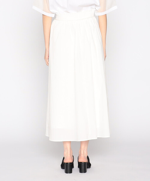 COMME CA ISM（コムサイズム）の「【セットアップ対応】スモッキング　スカート（スカート・レディース・オフホワイト/オリーブ・MEDIUM/LARGE）」の16枚目の写真