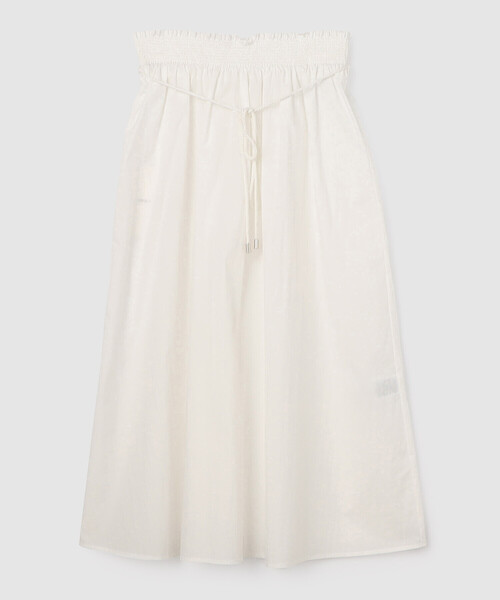 COMME CA ISM（コムサイズム）の「【セットアップ対応】スモッキング　スカート（スカート・レディース・オフホワイト/オリーブ・MEDIUM/LARGE）」の20枚目の写真