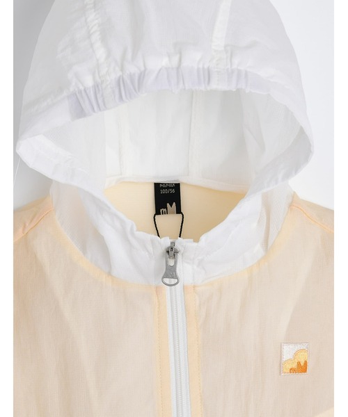 moimoln（モイモルン）の「オープンランブルゾン（ブルゾン・キッズ・アイボリー・100cm/110cm/120cm/130cm）」の4枚目の写真