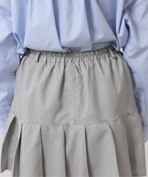 RAY CASSIN（レイカズン）の「プリーツ切替ミニスカート（スカート・レディース・グレー/ブラック・FREE）」の14枚目の写真