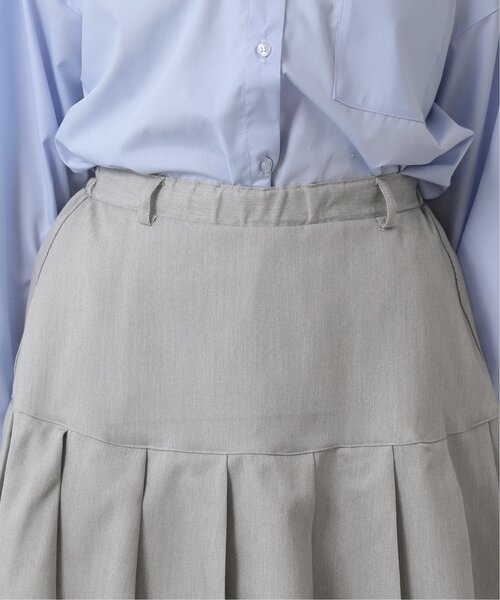 RAY CASSIN（レイカズン）の「プリーツ切替ミニスカート（スカート・レディース・グレー/ブラック・FREE）」の15枚目の写真