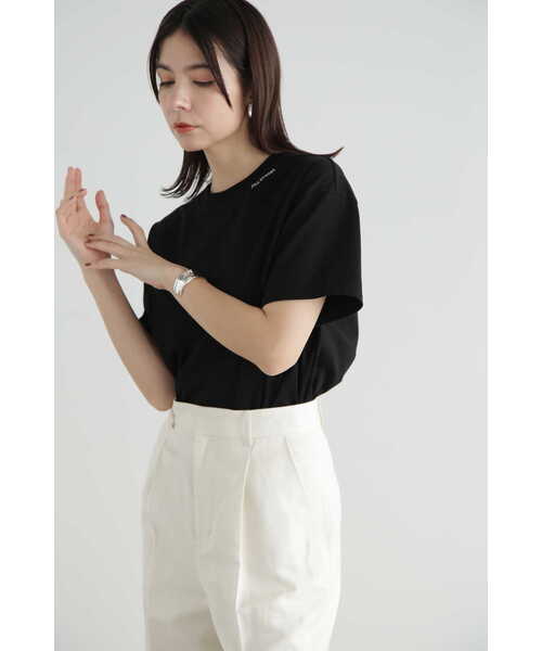 JILL STUART（ジルスチュアート）の「◆メッセージTシャツ（Tシャツ/カットソー・レディース・ブラック/ホワイト・FREE）」の4枚目の写真