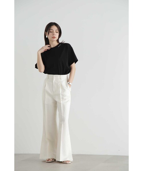 JILL STUART（ジルスチュアート）の「◆メッセージTシャツ（Tシャツ/カットソー・レディース・ブラック/ホワイト・FREE）」の6枚目の写真