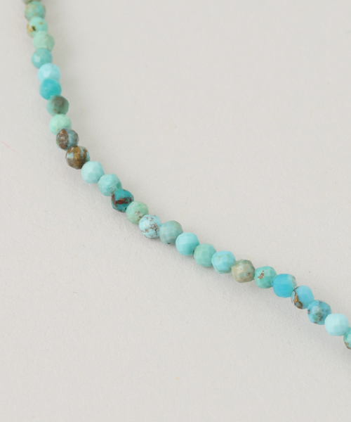 gren by M(グリンバイエム)の「【gren by M / グリンバイエム】 ターコイズネックレス(ネックレス・レディース・ブルー・FREE)」の4枚目の写真