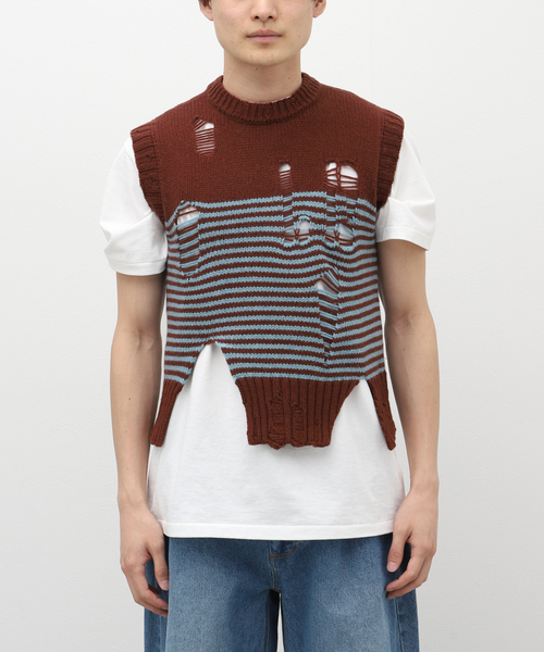 CHARLES JEFFREY LOVERBOY ニットベスト CHARLES JEFFREY LOVERBOY ニットベスト