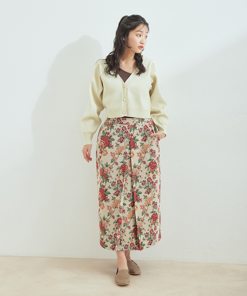 Sarah 　jacadi カーディガン、長ズボン okaidi パンツ スカラップ裾ニットパンツ | | Jacadi Paris＜ジャカディ＞日本