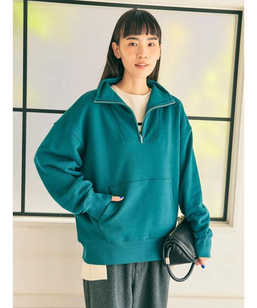 AMERICAN HOLIC（アメリカンホリック）の「スウェットカットソー（スウェット・レディース・ブラック・M）」の4枚目の写真