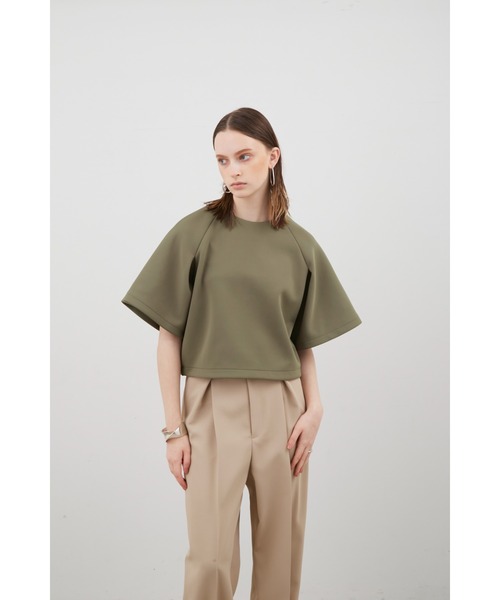 人気ブランド 海外通販 - 国内入手困難 MIESROHE（ミースロエ）の「構築タックスリーブカットTOPS トップス