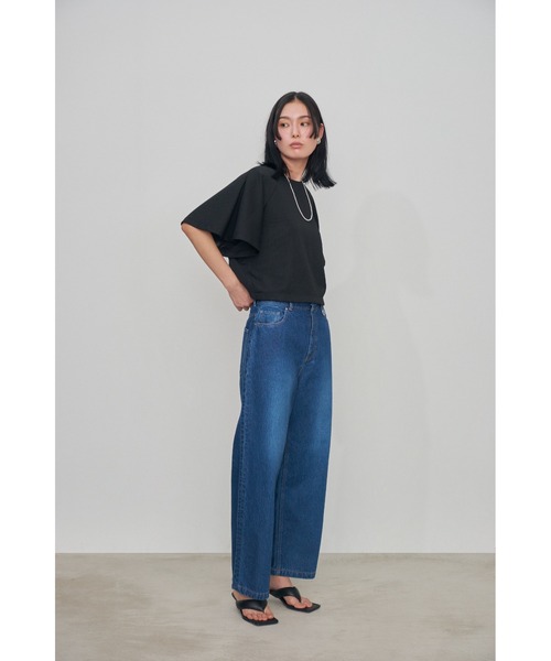 MIESROHE（ミースロエ）の「構築タックスリーブカットTOPS