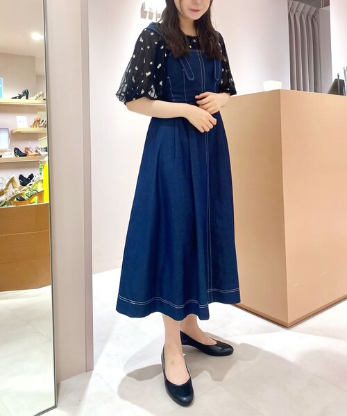 ESPERANZA(エスペランサ)の「ラウンドトゥ12時間パンプスEveryDay<約4cmヒール> レイン対応(パンプス・レディース・ブラック/ベージュ・23.0cm/24.5cm/25.0cm/22.5cm/21.5cm/23.5cm/21.0cm/22.0cm/24.0cm/26.0cm/25.5cm)」の4枚目の写真