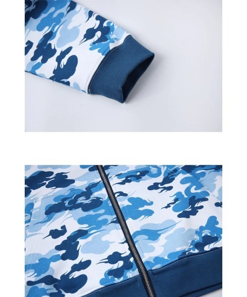 Supplier 迷彩 フルジップパーカー M Supplier 迷彩 フルジップパーカー M