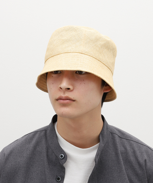 KIJIMA TAKAYUKI / キジマ タカユキ】PAPER CLOTH BUCKET HAT 【公式通販】