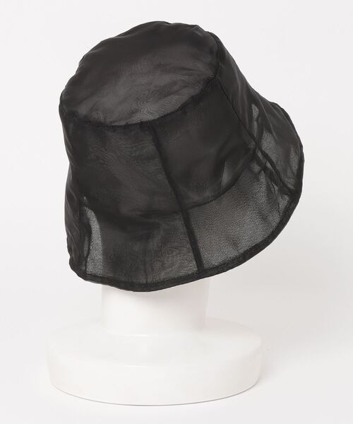 Toironier（トワロニエ）の「Toironier/トワロニエ/Sheer Tulip Hat（ハット・メンズ・ブラック・F）」の2枚目の写真