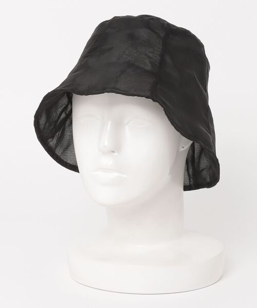 Toironier（トワロニエ）の「Toironier/トワロニエ/Sheer Tulip Hat（ハット・メンズ・ブラック・F）」の3枚目の写真
