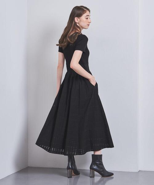 UNITED ARROWS（ユナイテッドアローズ）の「V ネック フィット＆フレア