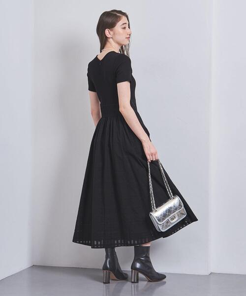 UNITED ARROWS（ユナイテッドアローズ）の「V ネック フィット＆フレア