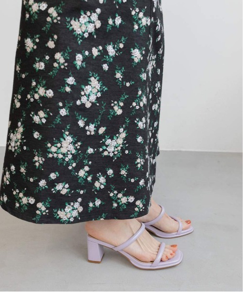 RANDA（ランダ）の「ストラップミュールサンダル（サンダル・レディース・アイボリー/ブラック/グリーン/パープル・M/L/LL/S）」の19枚目の写真