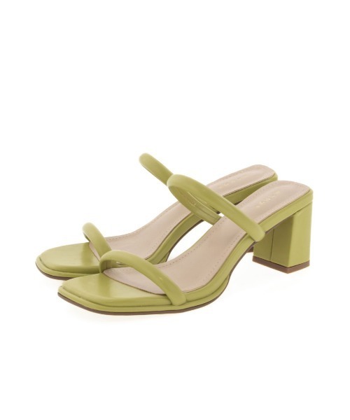 RANDA（ランダ）の「ストラップミュールサンダル（サンダル・レディース・アイボリー/ブラック/グリーン/パープル・M/L/LL/S）」の13枚目の写真