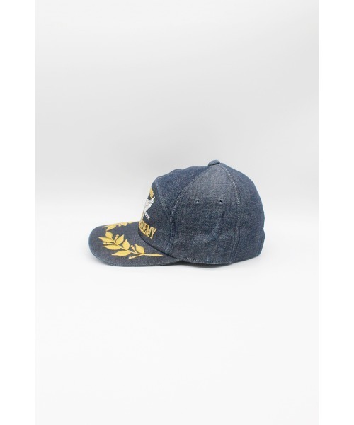 hypnotizeworks（ヒプノタイズワークス）の「DENIM APOLLO CAP（キャップ・メンズ・インディゴブルー・M/L）」の2枚目の写真