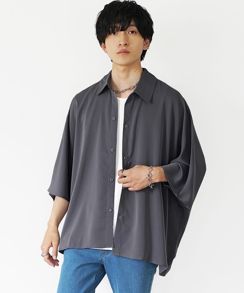 【Mサイズ】RODA別注ドルマンスリーブ昇華ユニフォームシャツ CAMBIO（カンビオ） シャツ ms5967-ルーズシルエットTRドルマン