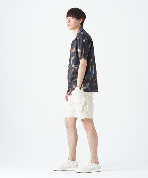 CORISCO(コリスコ)の「レーヨンタッチ総柄シャツ(M1)(シャツ/ブラウス・メンズ・その他4/その他7/その他1/その他5/その他8/その他2/その他3/その他6・LARGE/MEDIUM/X-LARGE)」の13枚目の写真