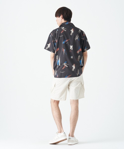CORISCO(コリスコ)の「レーヨンタッチ総柄シャツ(M1)(シャツ/ブラウス・メンズ・その他4/その他7/その他1/その他5/その他8/その他2/その他3/その他6・LARGE/MEDIUM/X-LARGE)」の14枚目の写真