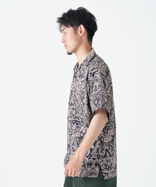 CORISCO(コリスコ)の「レーヨンタッチ総柄シャツ(M1)(シャツ/ブラウス・メンズ・その他4/その他7/その他1/その他5/その他8/その他2/その他3/その他6・LARGE/MEDIUM/X-LARGE)」の21枚目の写真