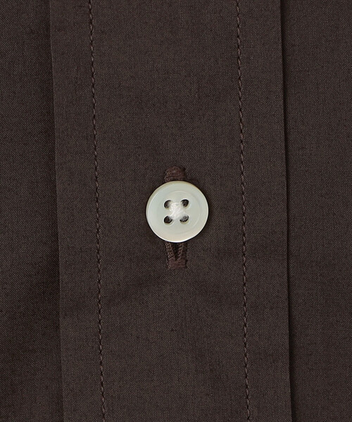 SCYE BASICS(サイベーシックス)の「SCYE BASICS | 〈別注〉ボタンダウン半袖シャツ MEN(シャツ/ブラウス・メンズ・オフホワイト/ブルー/チャコール・36/38/40)」の7枚目の写真