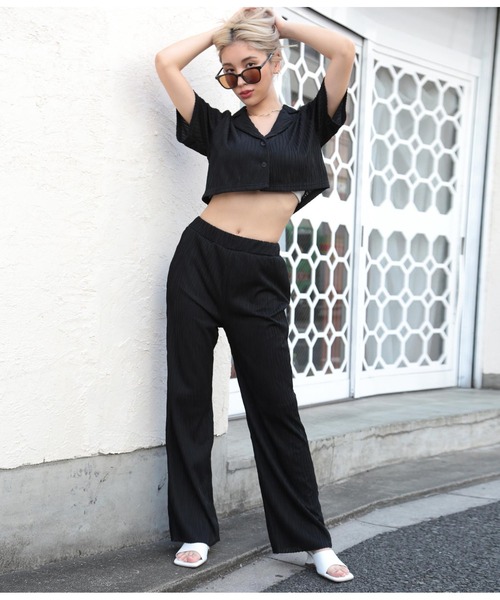 ANAP（アナップ）の「スクエアミュールサンダル（サンダル・レディース・ブラック/オフホワイト/ブルー・M/S/L）」の8枚目の写真