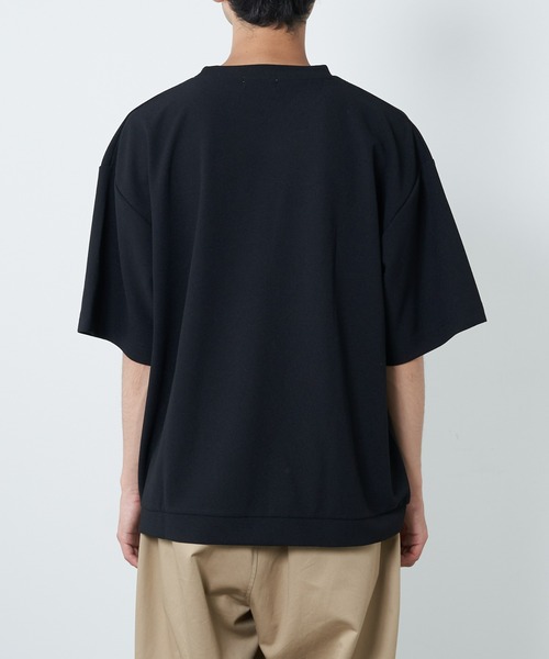 CIAOPANIC TYPY（チャオパニックティピー）の「ドライタッチカットツイルクルーネックTee（Tシャツ/カットソー・メンズ・ブルー/チャコールグレー/ライトグレー/ブラック・MEDIUM/LARGE）」の19枚目の写真