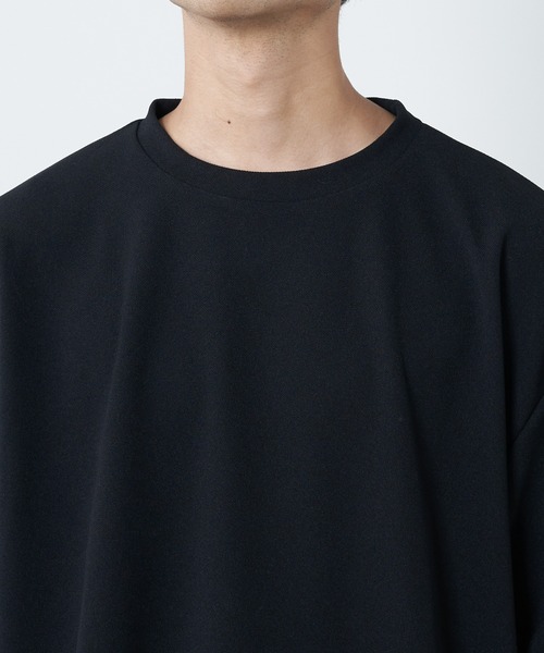 CIAOPANIC TYPY（チャオパニックティピー）の「ドライタッチカットツイルクルーネックTee（Tシャツ/カットソー・メンズ・ブルー/チャコールグレー/ライトグレー/ブラック・MEDIUM/LARGE）」の14枚目の写真