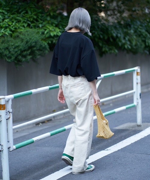 CIAOPANIC TYPY（チャオパニックティピー）の「ドライタッチカットツイルクルーネックTee（Tシャツ/カットソー・メンズ・ブルー/チャコールグレー/ライトグレー/ブラック・MEDIUM/LARGE）」の20枚目の写真