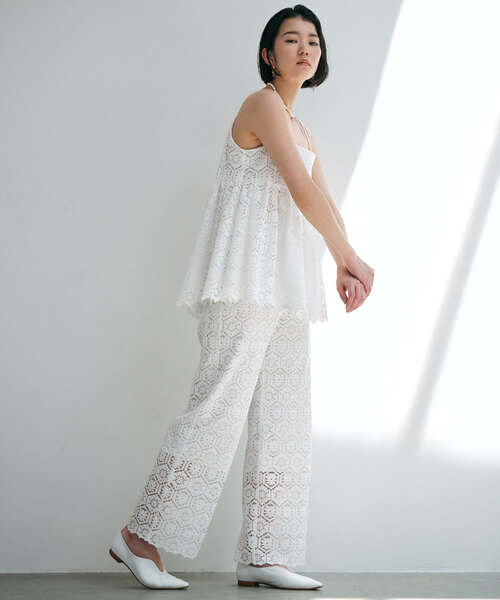 登場! SLOBE IENA（スローブイエナ）の「habi レースパンツ（その他 パンツ