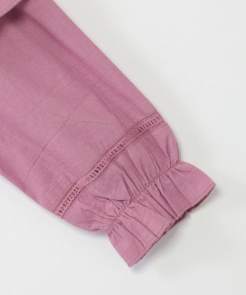 ikka（イッカ）の「7分袖フリル襟ブラウス（120~160cm）（シャツ/ブラウス・キッズ・ピンク系その他/ネイビー・120/130/140/150/160）」の13枚目の写真