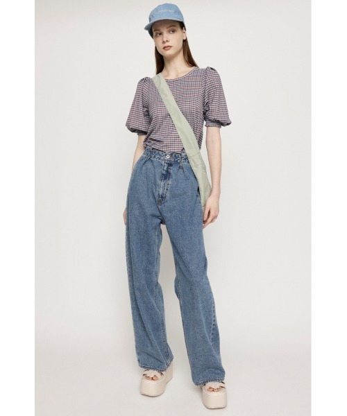 SLY（スライ）の「VOLUME SLEEVE CHECK TOPS ボリュームスリーブ チェック トップス（シャツ/ブラウス・レディース・オレンジ系その他/ブラック/グリーン系その他2・FREE）」の19枚目の写真
