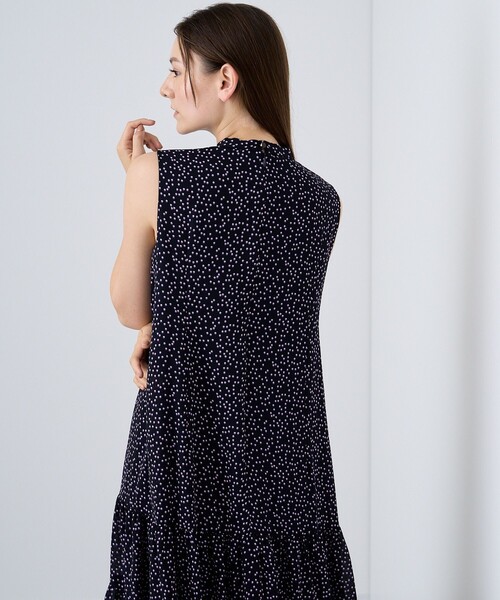 ANAYI（アナイ）の「ミニドットティアードボウタイ ワンピース