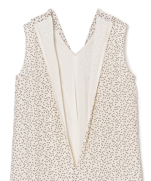 ANAYI ドットボウタイワンピース 36 ANAYI ワンピース ポルカドットタイ衿付きワンピース : ZOZOTOWN