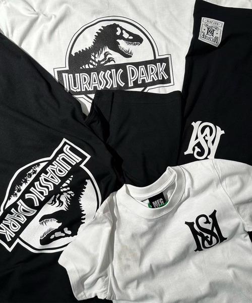 MFC STORE（エムエフシーストア）の「MFC STORE x JURASSIC PARK T-SHIRT ♯1（Tシャツ/カットソー・メンズ・ブラック/ホワイト・S/M/L/XL/XXL）」の13枚目の写真