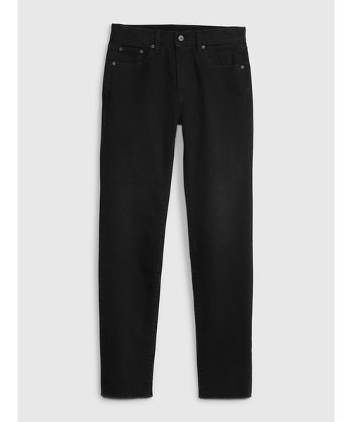 GAP(ギャップ)の「ウォッシュウェル ミッドライズ ガールフレンドデニム ブラック(デニムパンツ・レディース・ブラック・24/25/26/28/29/23/30/27)」の6枚目の写真
