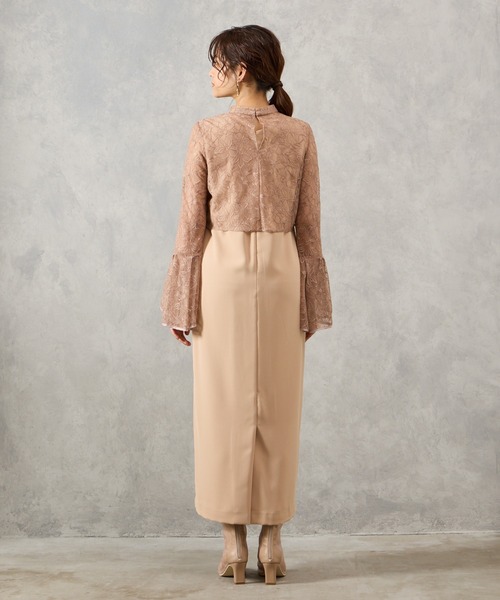 セール】ブラウス付マルチWAYIラインパーティードレス 結婚式 お呼ばれ