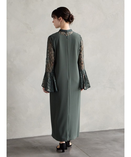 最終値下AIMER ブラウス付マルチ WAYI ラインパーティードレス グリーン セール】ブラウス付マルチWAYIラインパーティードレス 結婚式 お呼ばれ