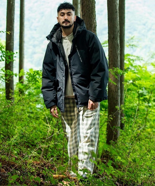 430（フォーサーティ）の「mj9419- 3LT DOWN JACKET ダウンジャケット（ダウンジャケット/コート・メンズ・ブラック/イエロー系その他/ネイビー・2/1/0/3）」の10枚目の写真