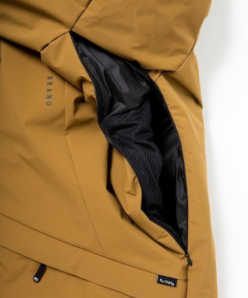 430（フォーサーティ）の「mj9419- 3LT DOWN JACKET ダウンジャケット（ダウンジャケット/コート・メンズ・ブラック/イエロー系その他/ネイビー・2/1/0/3）」の7枚目の写真