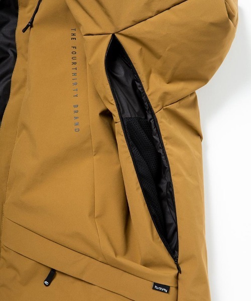 430（フォーサーティ）の「mj9419- 3LT DOWN JACKET ダウンジャケット（ダウンジャケット/コート・メンズ・ブラック/イエロー系その他/ネイビー・2/1/0/3）」の9枚目の写真