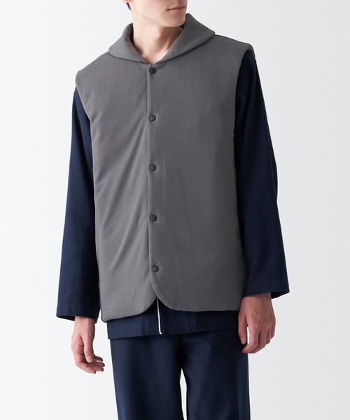 セール】洗える 中わた ベスト（その他ルームウェア）｜無印良品