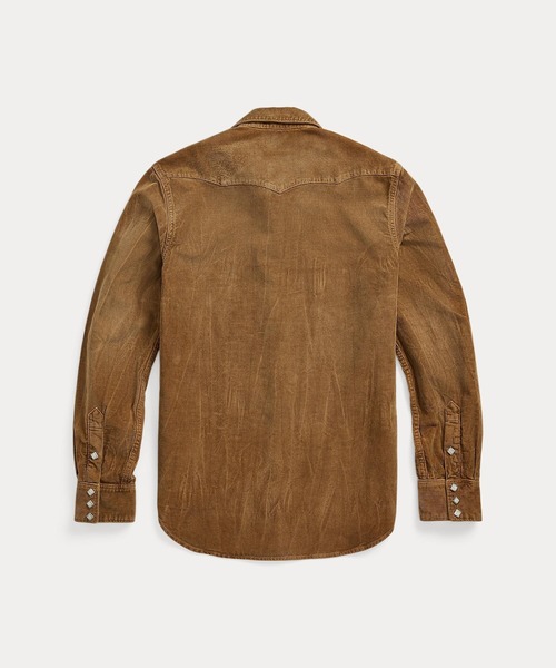 f*n様 RRLダブルアールエル ブラウン スエード ウエスタンシャツ Mサイズ 楽天市場】RRL ダブルアールエル スエードウエスタンシャツジャケット