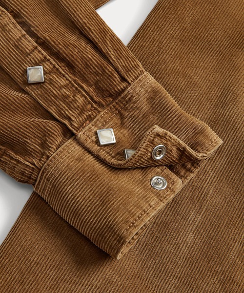 新品未使用】RRL スリムフィットウェスタンシャツ イエローマルチ RRL