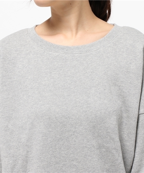 OUTLET（アウトレット）の「【CAPRICIEUX LE'MAGE】MIMOSAバックPTスエット（Tシャツ/カットソー・レディース・ホワイト/グレー・FREE）」の6枚目の写真