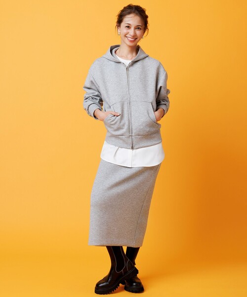 UNFILO（アンフィーロ）の「シャツコンビレイヤードTシャツ（Tシャツ/カットソー・レディース・ホワイト系1/ホワイト系/ホワイト系2・LARGE/MEDIUM/SMALL）」の21枚目の写真