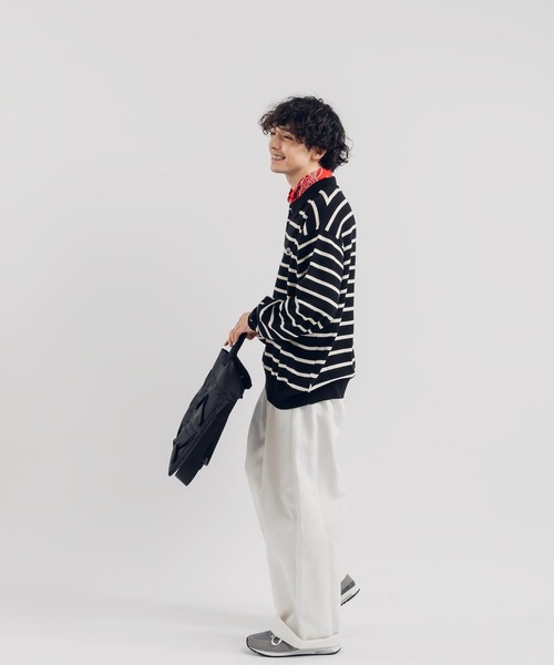 MUHET(ミュエータ)の「アソートニットポロシャツ(ポロシャツ・レディース・ボルドー/ネイビー/チャコールグレー/ブラック/ブラウン/カーキ・X-LARGE/MEDIUM)」の21枚目の写真